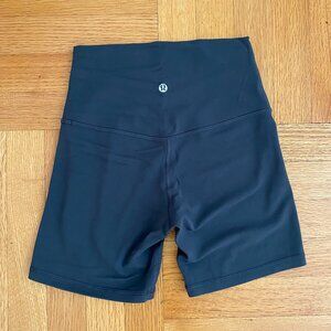 Lululemon Align High-Rise Short 6" Graphite Grey Size 4